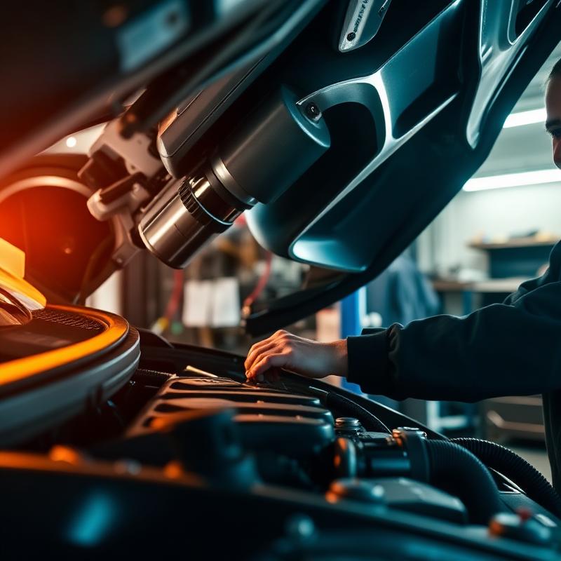 Expert mechanic at work